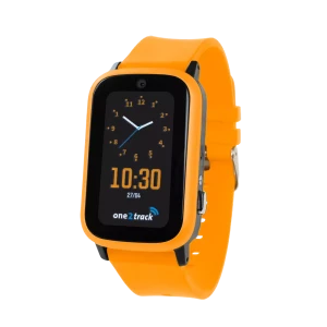 Up Watch - Connect Up GPS telefoonhorloge kinderen one2track oranje klok zijknop